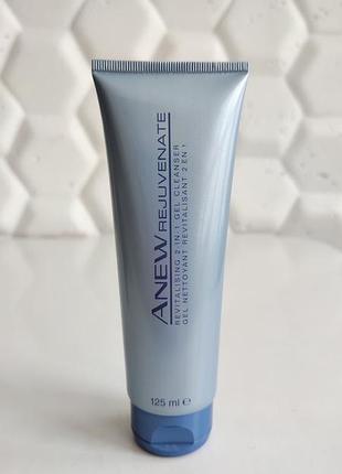 Очищающий восстанавливающий гель для лица эйвон avon anew rejuvenate revitalising 2-in-1 gel cleanser