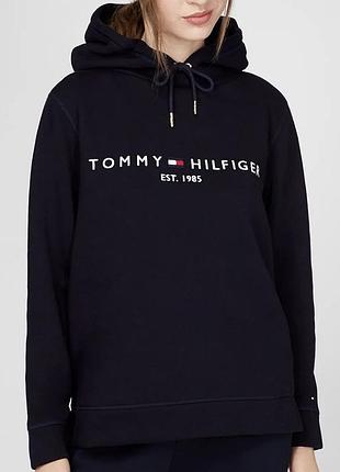 Жіноче темно-синє худі tommy