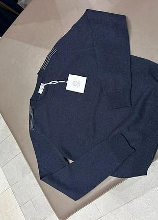 Peserico новий темно-синій светр