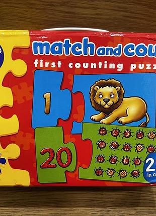 Пазл дитячий для рахування від orchard toys, вік 3+