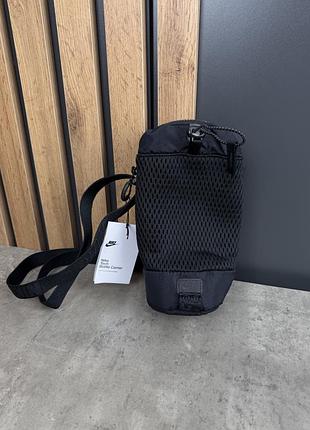 Термосумка nike tech bottle bag black термосумка для пляшки