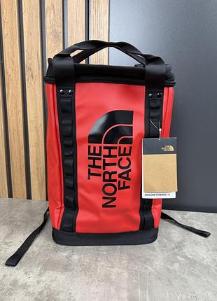 The north face explore fusebox s fiery red / tnf black