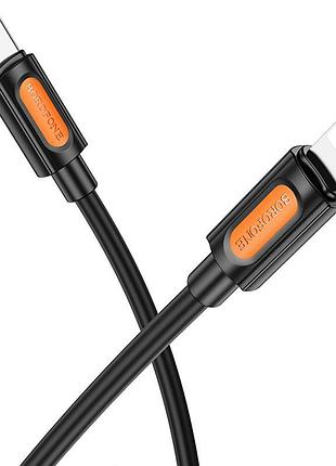 Дата кабель borofone bx114 structure type-c to lightning 27w (1m) 2