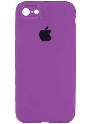 Чохол silicone case square full camera protective (aa) для apple iphone 6/6s (4.7")