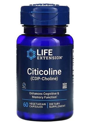 Life extension cittoline (cdp-choline) 60 растительных капсул
