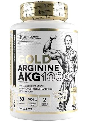 Kevin levrone gold arginine akg 1000 120 таблеток