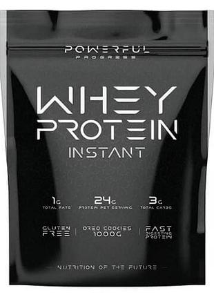Powerful progress 100% whey protein 2000 грам, горіх