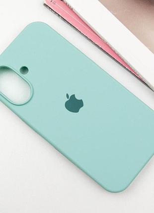 Чохол silicone case full protective (aa) для apple iphone 16 (6.1") 2