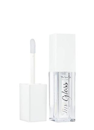Блеск-бальзам для губ top beauty white с натуральными маслами, 5 мл