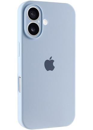 Чохол silicone case full camera protective (aa) для apple iphone 16 plus (6.7")