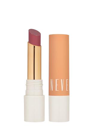 Помада для губ neverti let lip rejoice кремова стійка 008 bare beauty/бордова (np702)