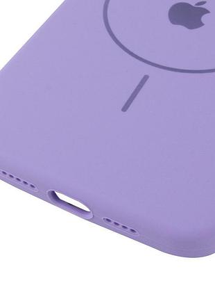 Чохол silicone case full protective (aa) v2 with magsafe для apple iphone 11 pro max (6.5") 6