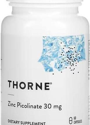 Thorne zinc picolinate 30 mg 60 капсул