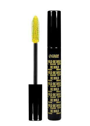 Тушь для ресниц цветная colour intense be bold 11 мл no 106 yellow / желтая