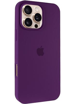 Чохол silicone case full protective (aa) для apple iphone 16 pro (6.3")