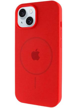 Чохол silicone case full protective (aa) with magsafe для apple iphone 15 plus (6.7")
