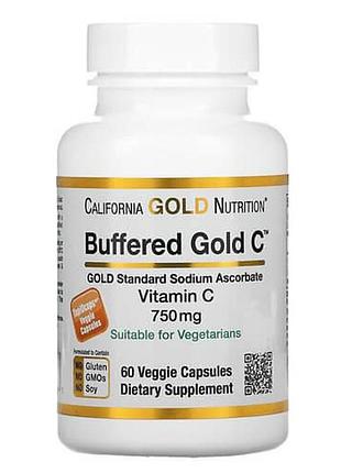 California gold nutrition buffered gold c 60 капс