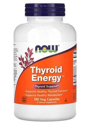 Now thyroid energy 180 растительных капсул