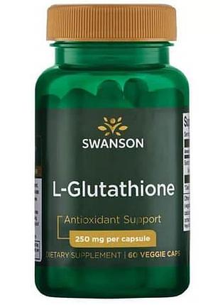 Swanson l-glutithione 250 mg 60 растительных капсул
