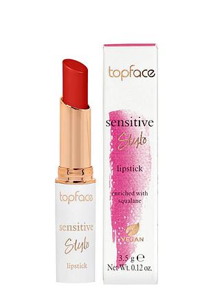 Помада для губ матова topface sensitive stylo pt157 no 010 more kiss