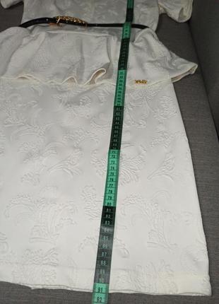 Платье нарядное белое размер m,l6 фото