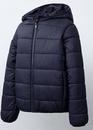 Стьобана куртка  з капюшоном zara для дівчинки