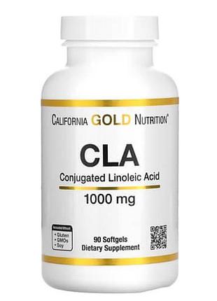 California gold nutrition cla 1000 mg 90 капсул