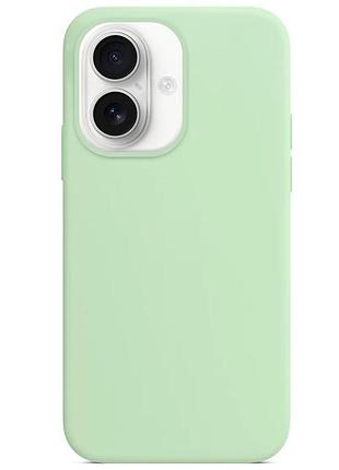 Чохол silicone case full protective (aa) no logo для apple iphone 16 (6.1")