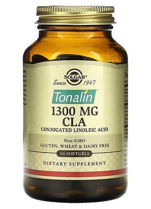 Solgar tonalin cla 1,300 mg 60 капсул