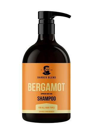 Шампунь для волос мужской barber blend bergamot, 500 мл