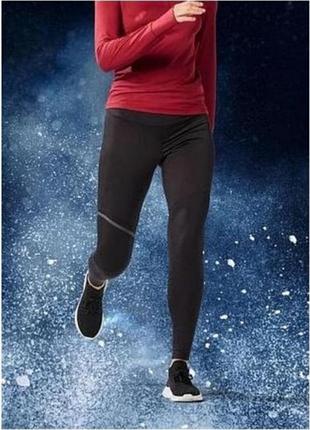 Якісні спортивні термолосіни на флісі crivit розмір xs