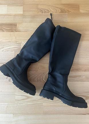 Чоботи zara 37 розмір