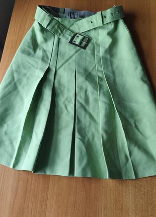 Зеленая юбка trevira