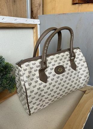 Вінтажна сумка на руку шкіряна