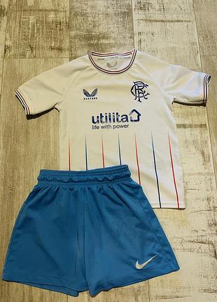 Футбольна форма спортивна костюм на хлопчика 4 5 6 років