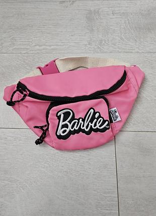 Детская сумка на пояс с логотипом barbie,