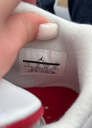Стильные кроссовки jordan 4 sp varsity red 7