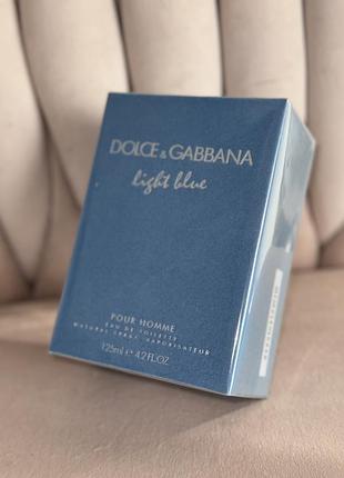 Парфуми чоловічі light blue d&g парфюм італія шлейфовий аромат dolce&gabbana