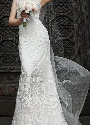 Весільна сукня, ручної роботи, після хімчистки