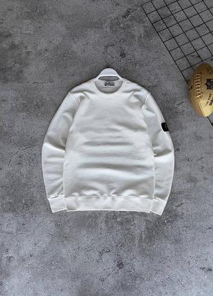 Стильний чоловічий світшот стон айленд/якісний світшот stone island на кожен день