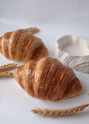 Кашпо гіпсове "круасан"