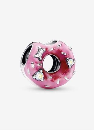 Срібний шарм «пончик» 🍩