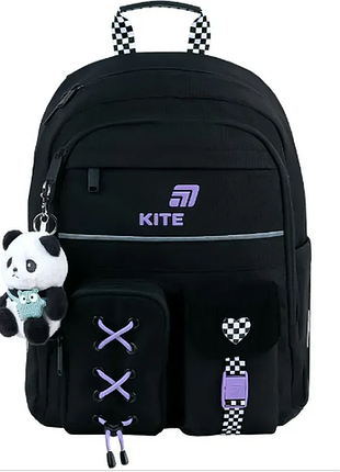 Kite рюкзак k26-584m-2 education panda love