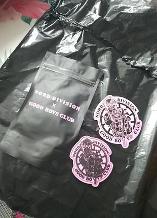 Патч Nord division -good boys club розовый