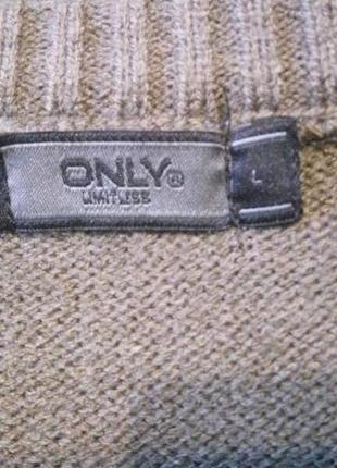 Only . классный шерстяной свитер джемпер кардиган3 фото