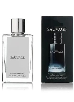 Christian dior sauvage парфум тестер 60 мл