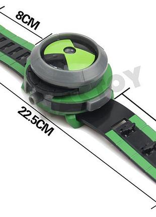 Часы бен 10 тен проекционные героb на стену ben 10 omnitrix