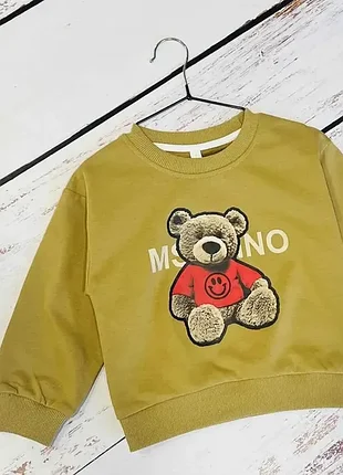 Світшот moschino (хакі)