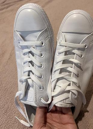 Шкіряні кеди converse нові