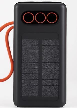 Повербанк levino 30000 mah usb-c/usb-a 3 шнури в комплекті